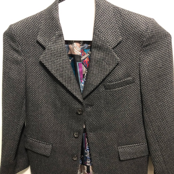 Women’s gray blazer by Nicole Miller size S - Picture 1 of 6